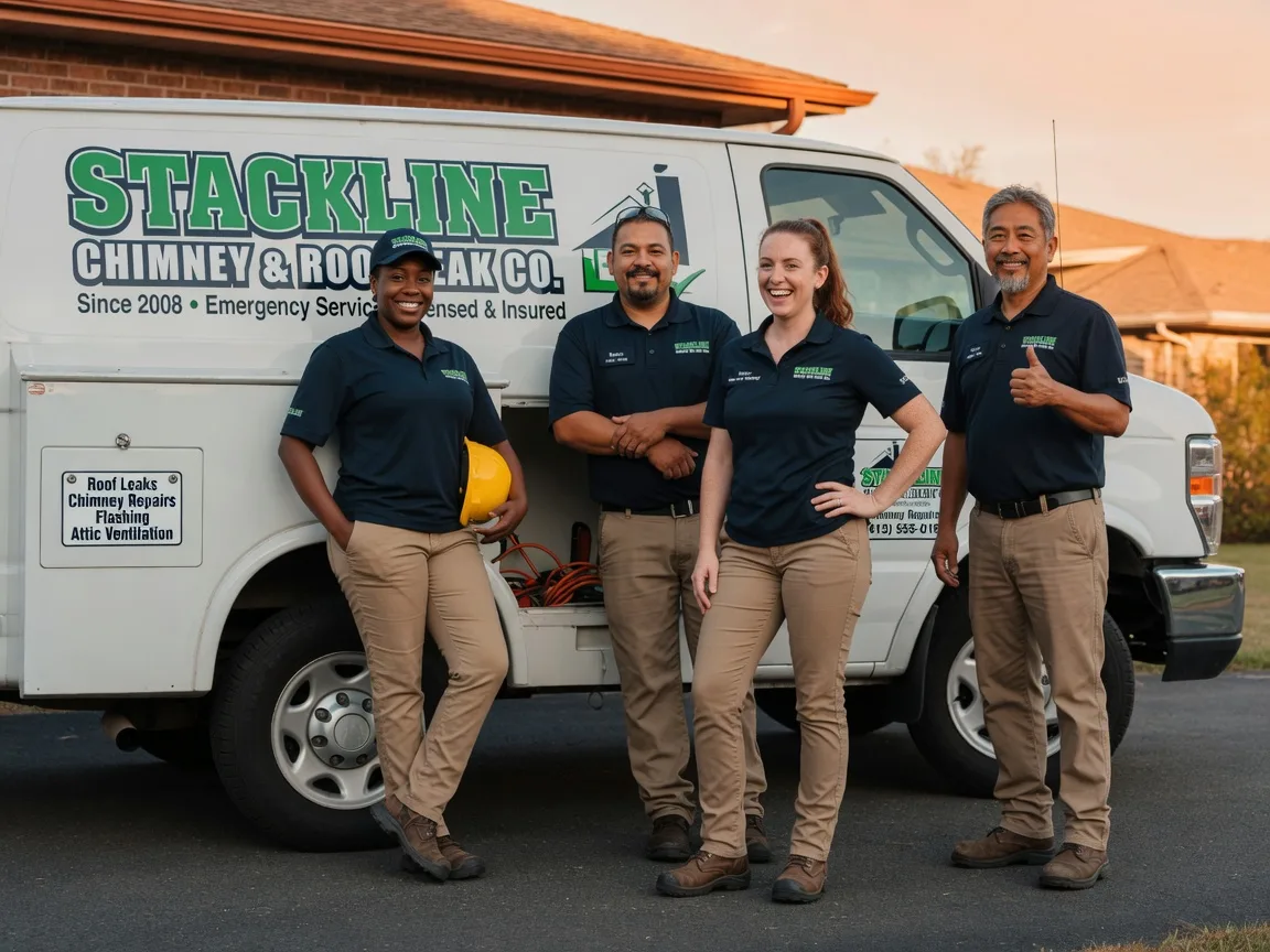 Chimney flashing repair company in Garden Prairie, IL
